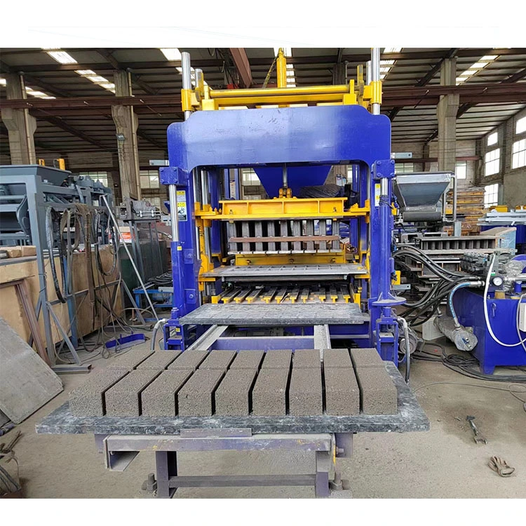 Qt5-15 Brick Making Machinery Concrete Block Machine Construction Equipment