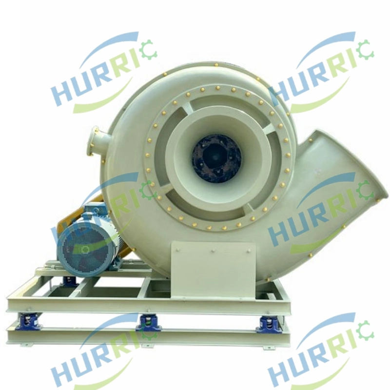 FRP High Pressure Centrifugal Blower Acid and Alkali Resistant Fan High Temperature Corrosion Resistant High Pressure Blower