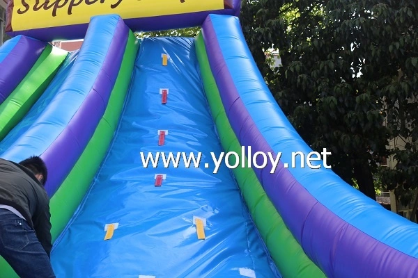 Inflatable Slippery Slope Sport Game