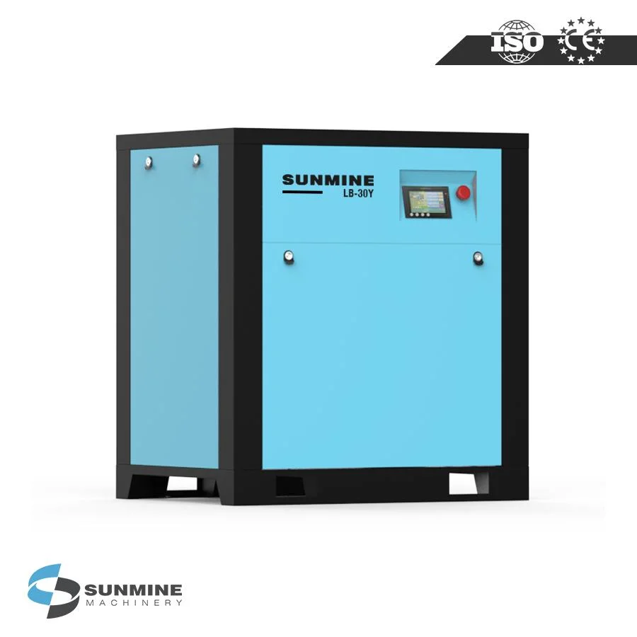 2022 New Technology 10HP 8bar Electric Screw Air Compressor for Foam Machinery Cheapest Price