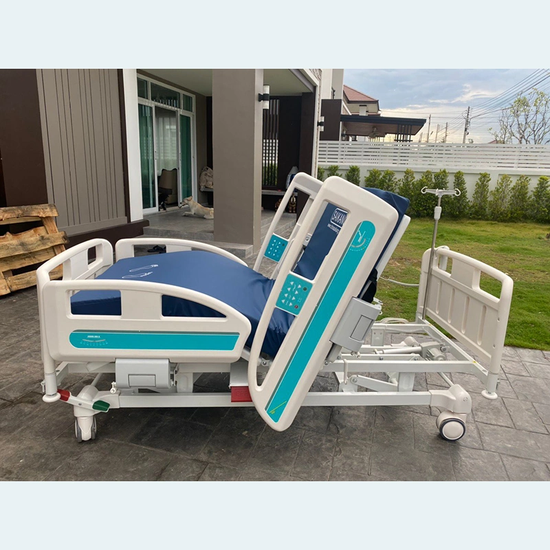 Y8t Saikang Multifunction Patient Used Hospital Equipment Bed Price Clinic Metal Foldable Adjustable Electric Medical ICU Beds