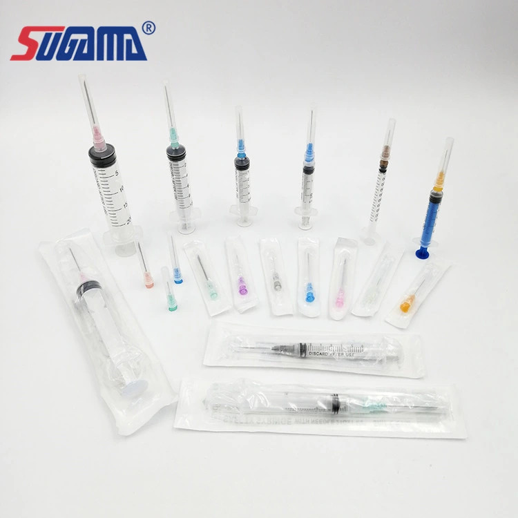 Medical CE Approved Plastic Disposable Syringe