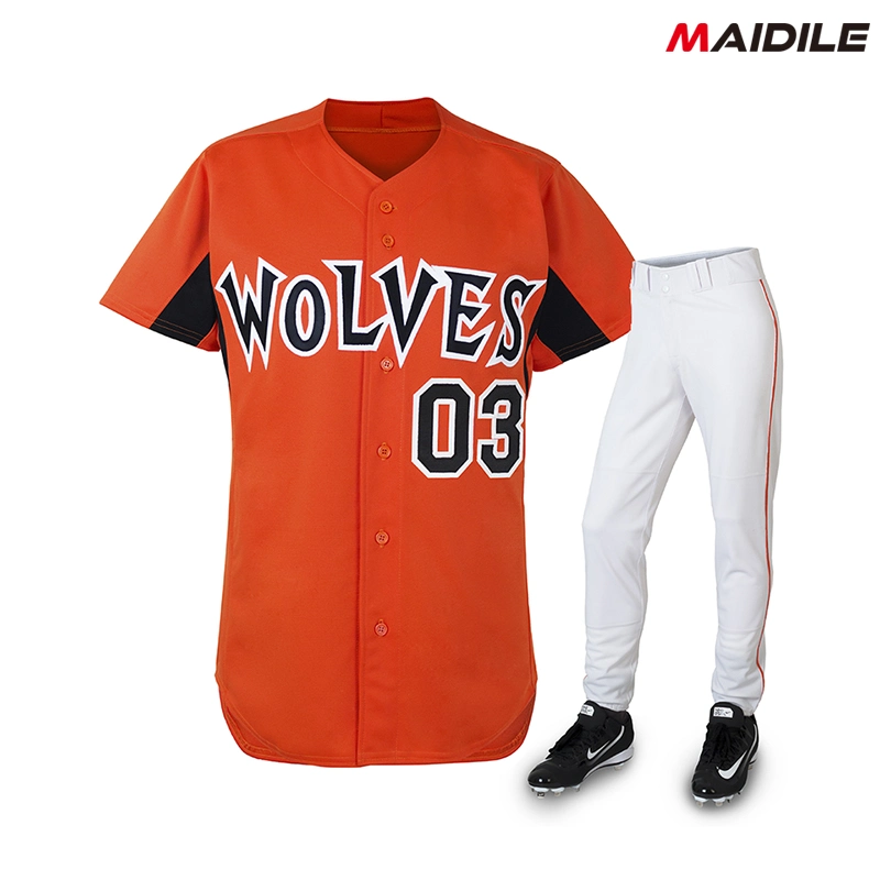 High Performance Polyester Baseball Jersey Customized Mesh Women's Baseball Uniforms