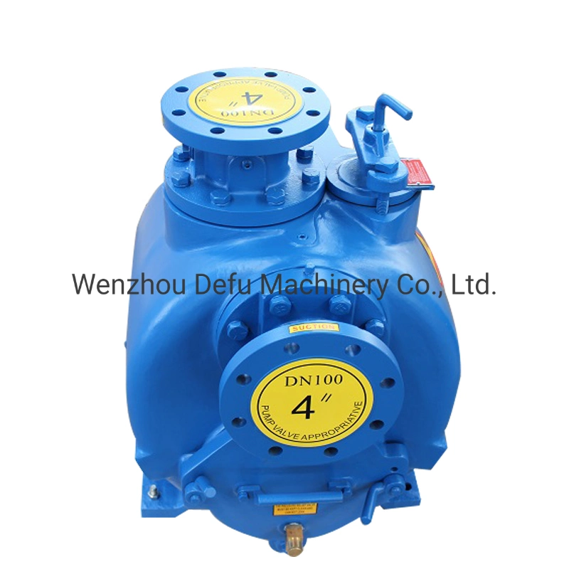 100m3/H 4 Inch Self Priming Diesel Engine Sludge Pump