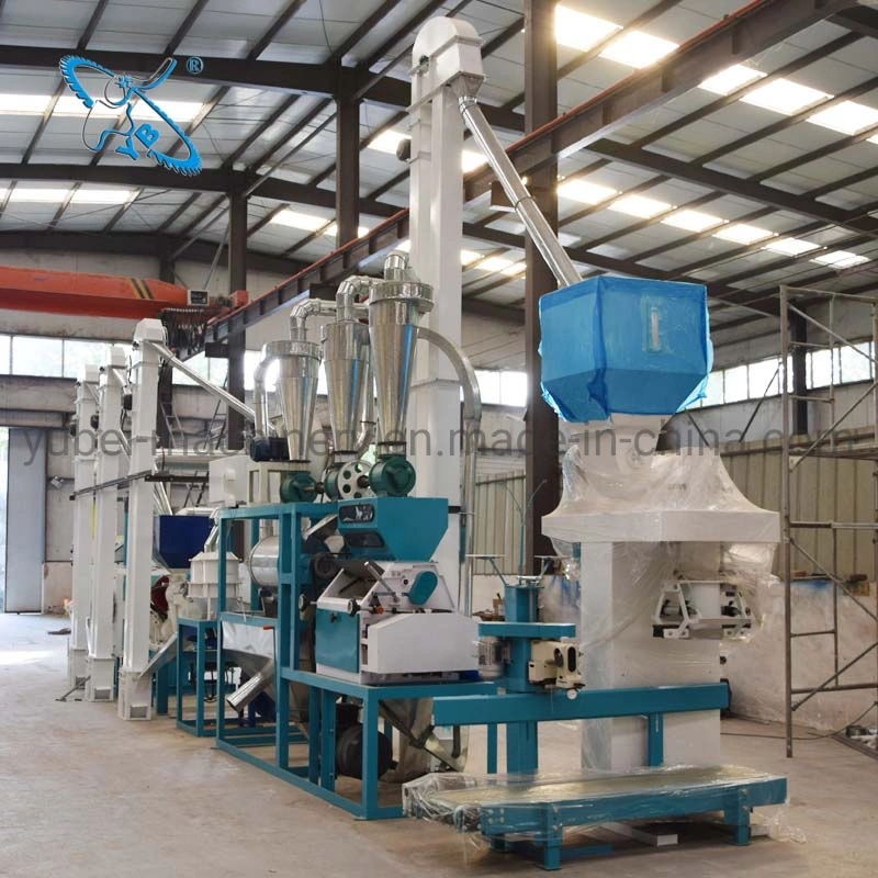 Computer Control Maize Mill Corn Mill Machine and Wheat Flour Mill Machine for Export Grade 1 Maize Flour Milling Machine