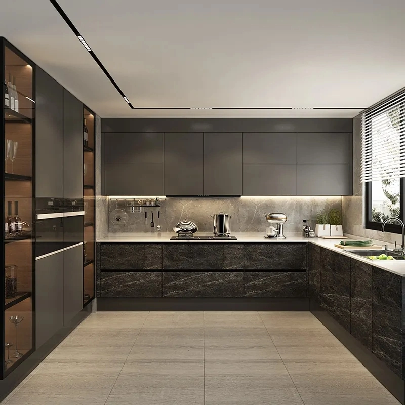 Hochwertige Custom Multifunktions-Küchenschrank New Style Factory Neueste Modernes Design