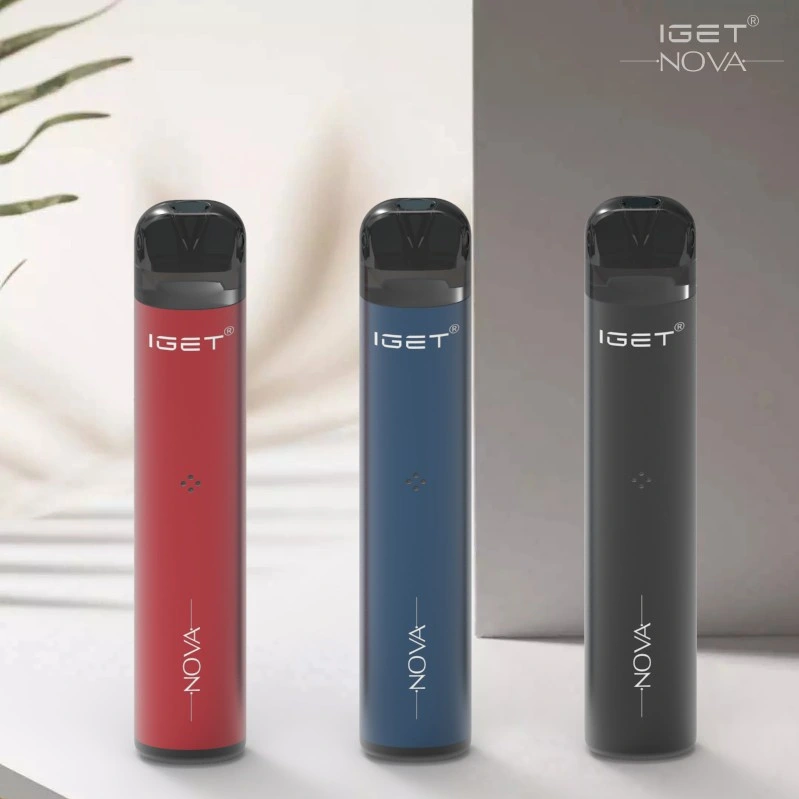 Iget Kit Nova 500 inhalaciones E cigarrillo mejor sabor sabores de frutas