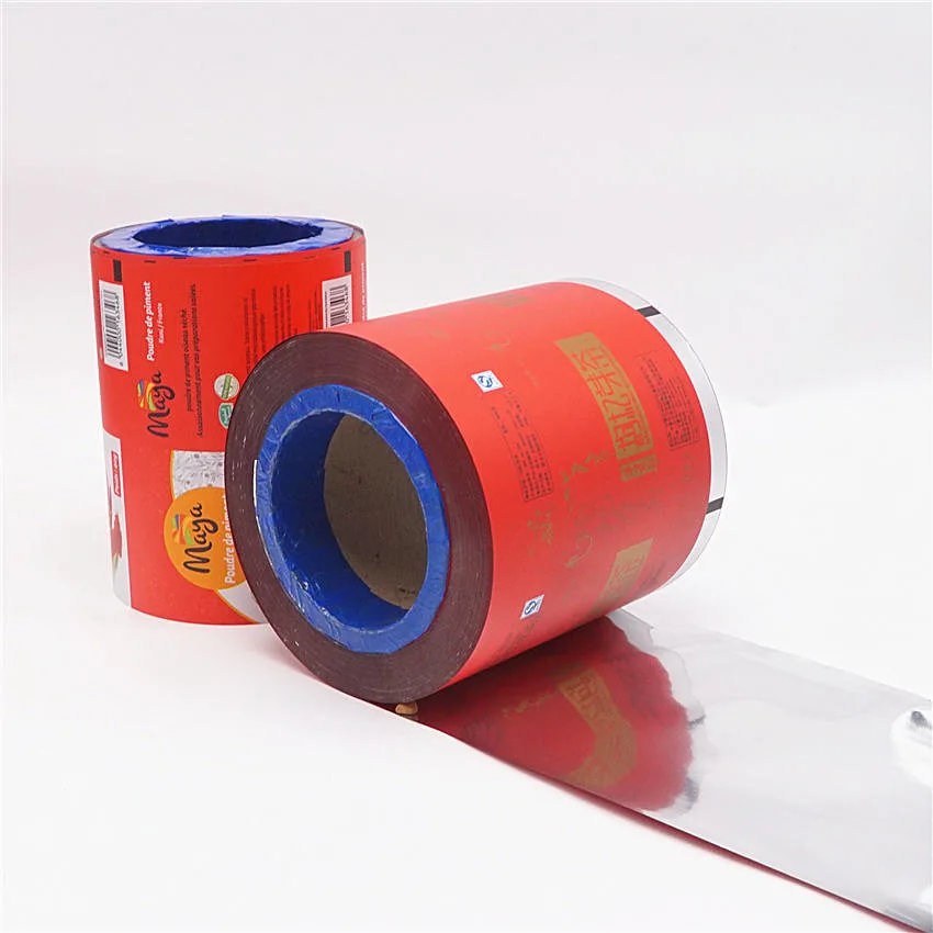 Chips Packaging Plastic Foil Laminated Heat Sealable Flexible Food Packaging Materials Roll Stock Film