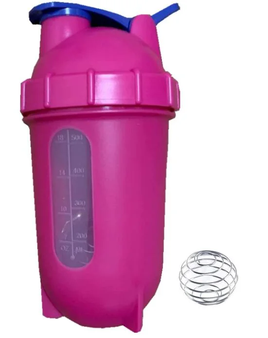 22 Oz Angepasste Blender Pulver Molke Shake Wasser Gym Flaschen Shaker Mixing Ball Protein Cup Sport Kunststoff Protein Fitness Shaker Flasche