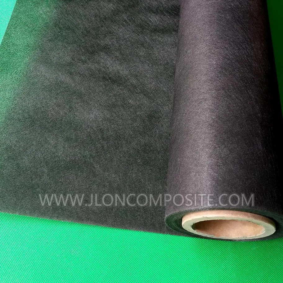 PE Laminated Black Tissue for Glass Wool Insulation Board