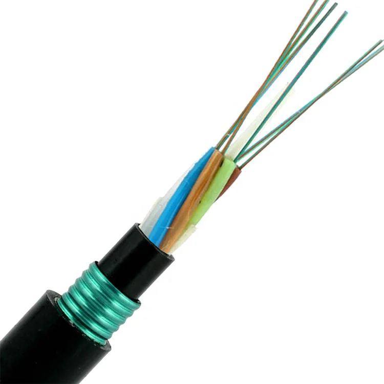 Outdoor Single Mode Fiber Optic Cable 72 96 144 Core Outdoor Aerial Optical Fiber Cable with Steel Messenger