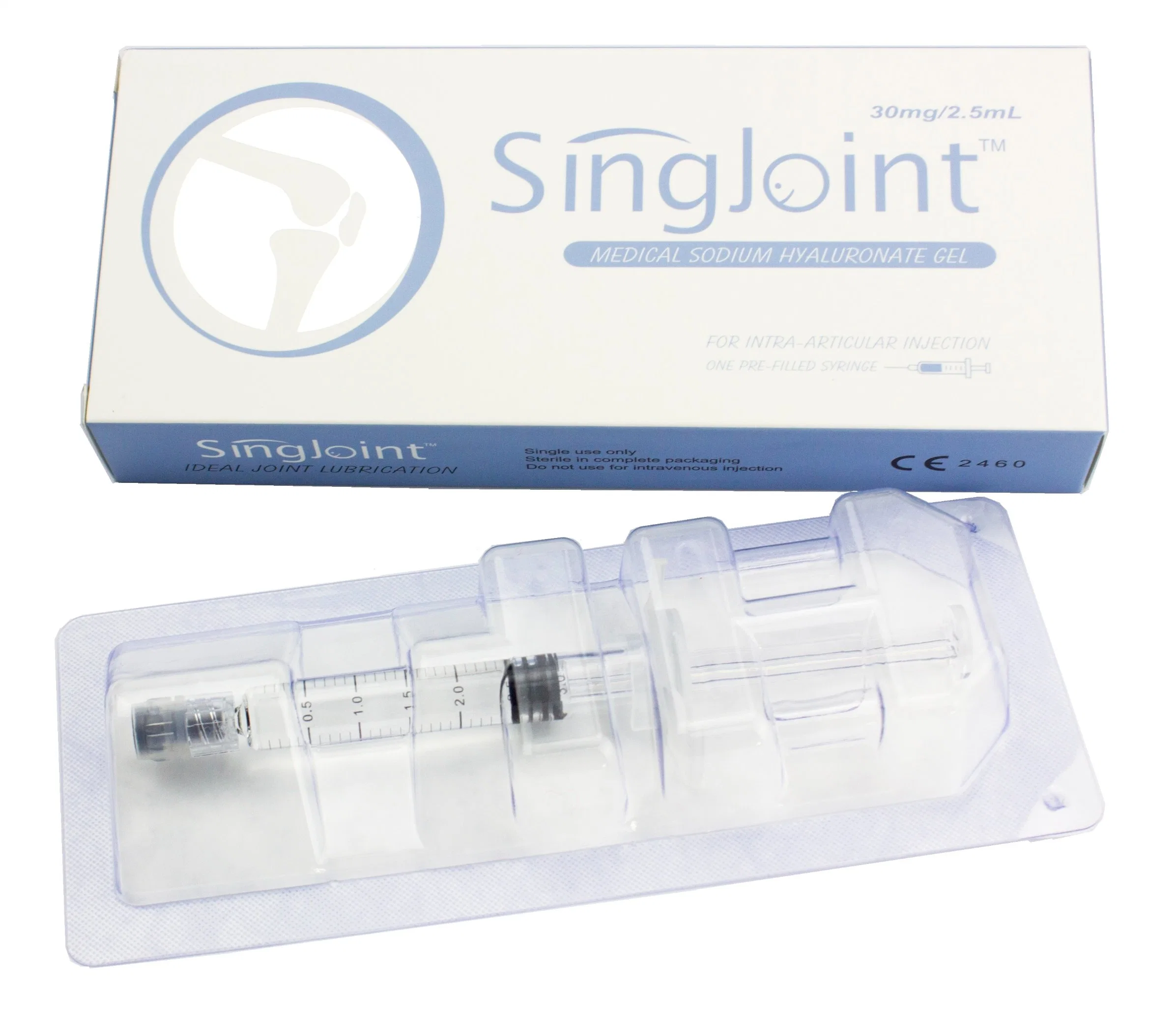 2.5ml, 12mg/Ml Transparent Singjoint 1 Syringe in a Box Powder Injections