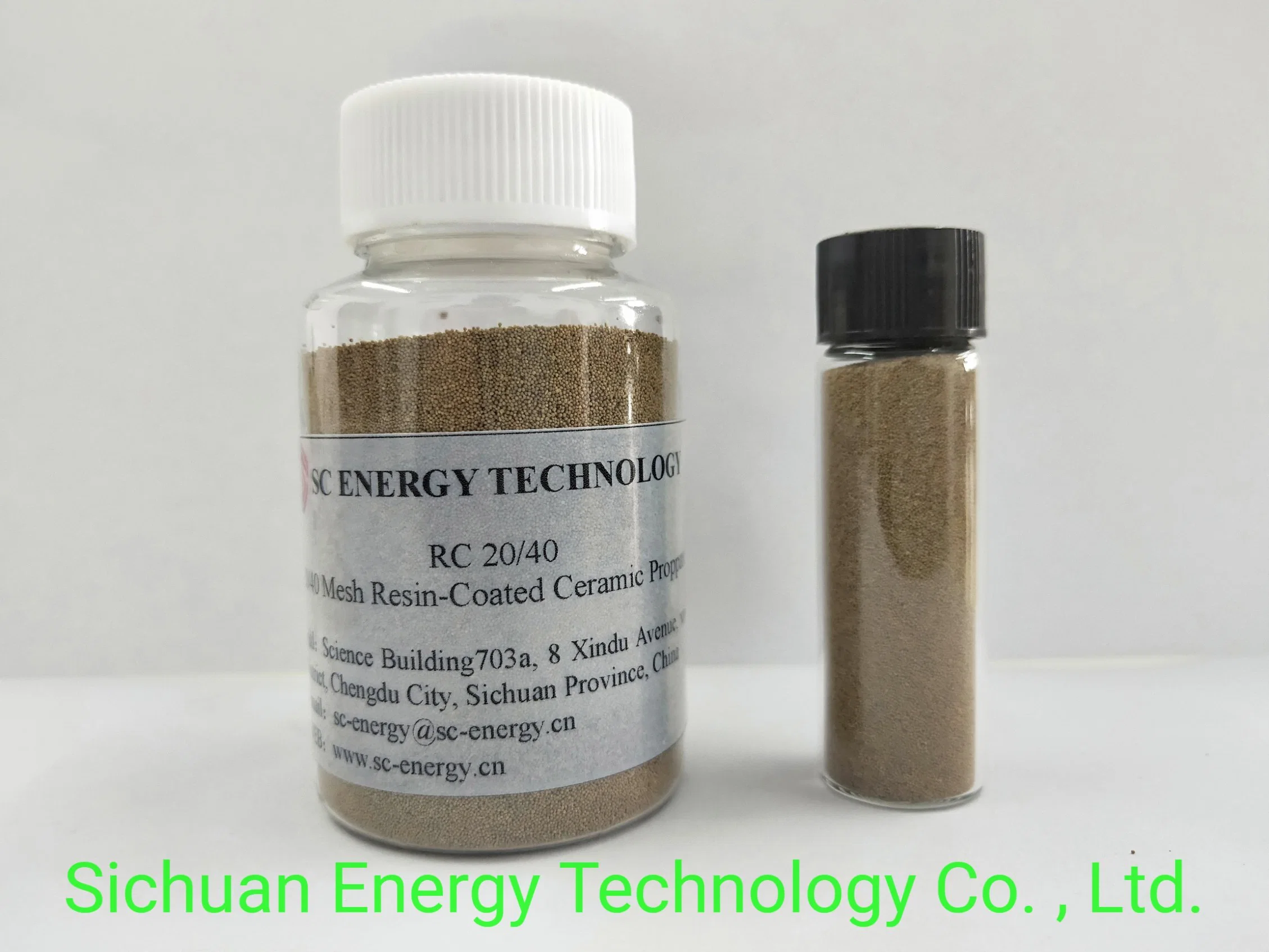 20/40 Mesh High Strength Curable Resin-Coated Ceramic Proppant for Hydraulic Fracturing Stimuation