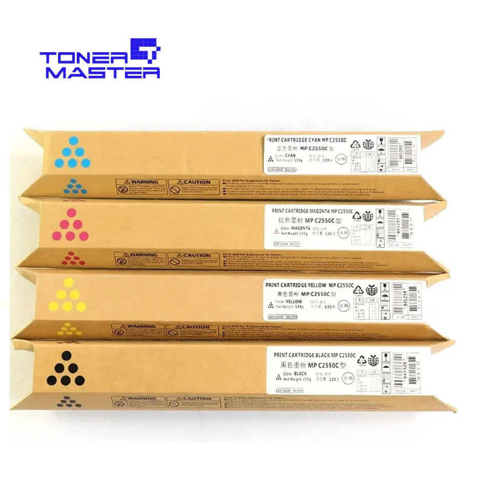 Compatible Toner Cartridge MP C2550 MP C2551 for Ricoh MP C2010 C2030 C2050 C2051 C2550 C2551 C2530