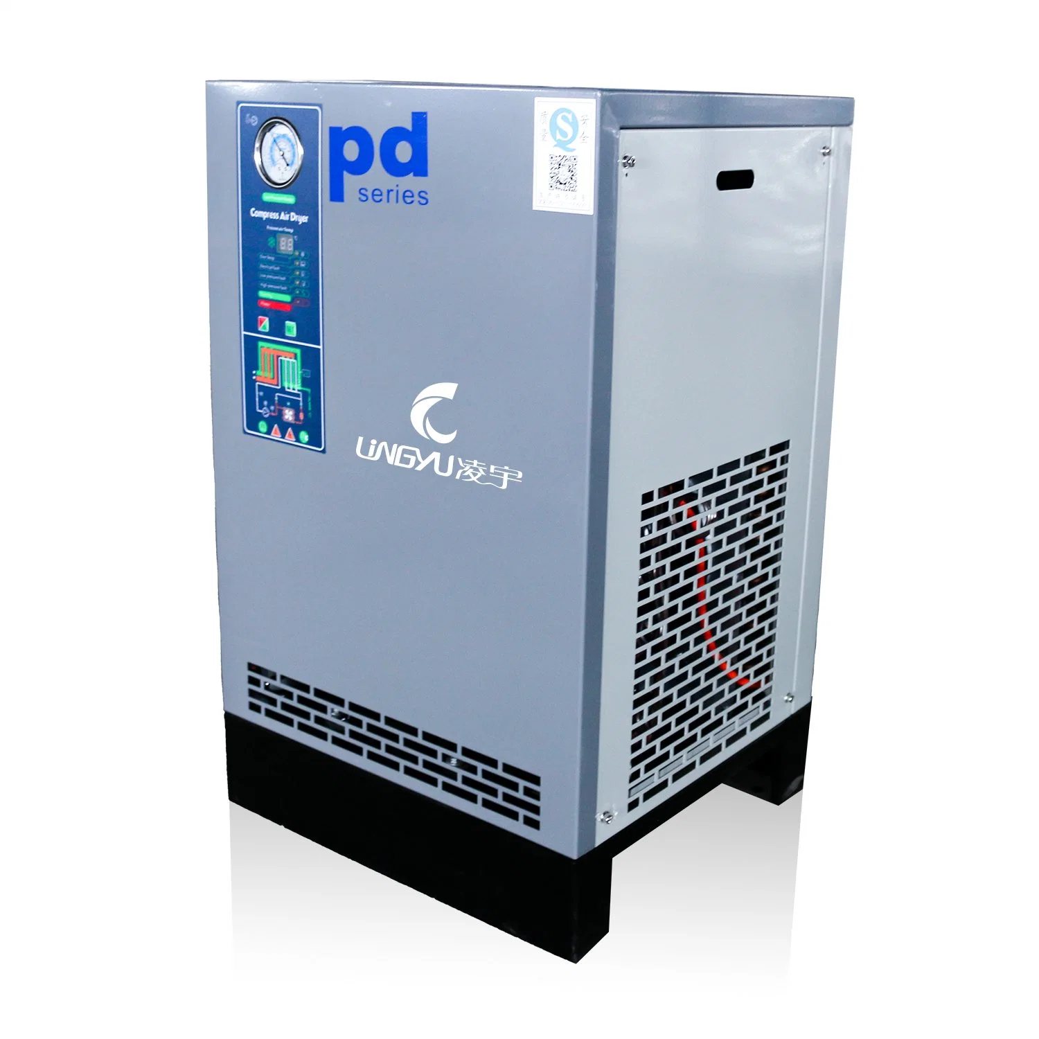 Factory Outlets 3.83.8 Cube Meter/Min Ah Series Air-Cooled Compressed Air Dryer with PLC Remote Control