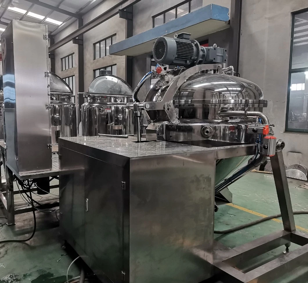 Mayonnaise-Industriel Emulsification Machine Mayonnaise Production Line Vacuum Emulsifier Machine Mayonnaise Making Machine