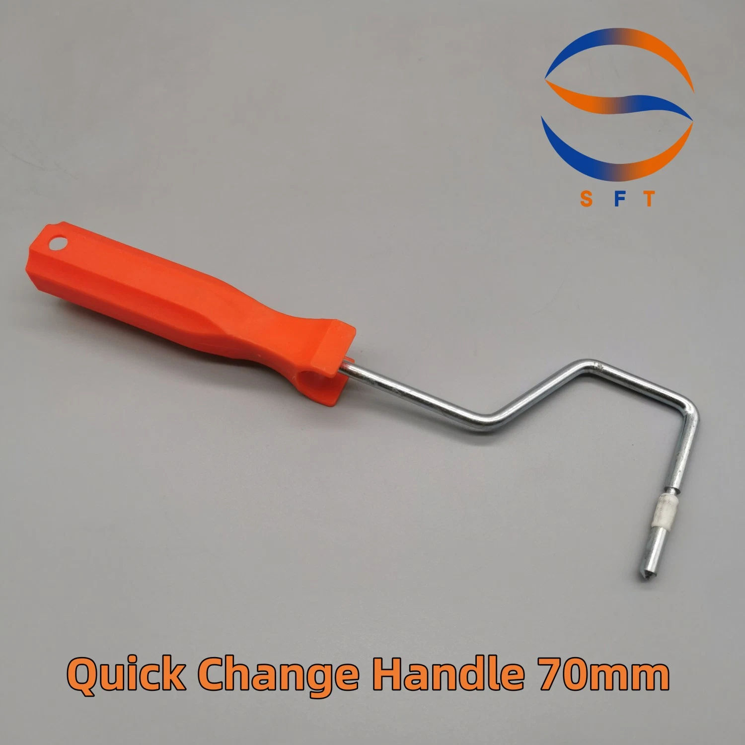 Zinc Plated Plastic Quick Change Handles for Bristle Brush Rollers