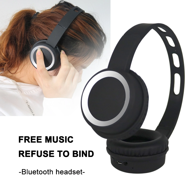 Multicolor Children Bluetooth Headset Foldable Stereo Wireless Headphone