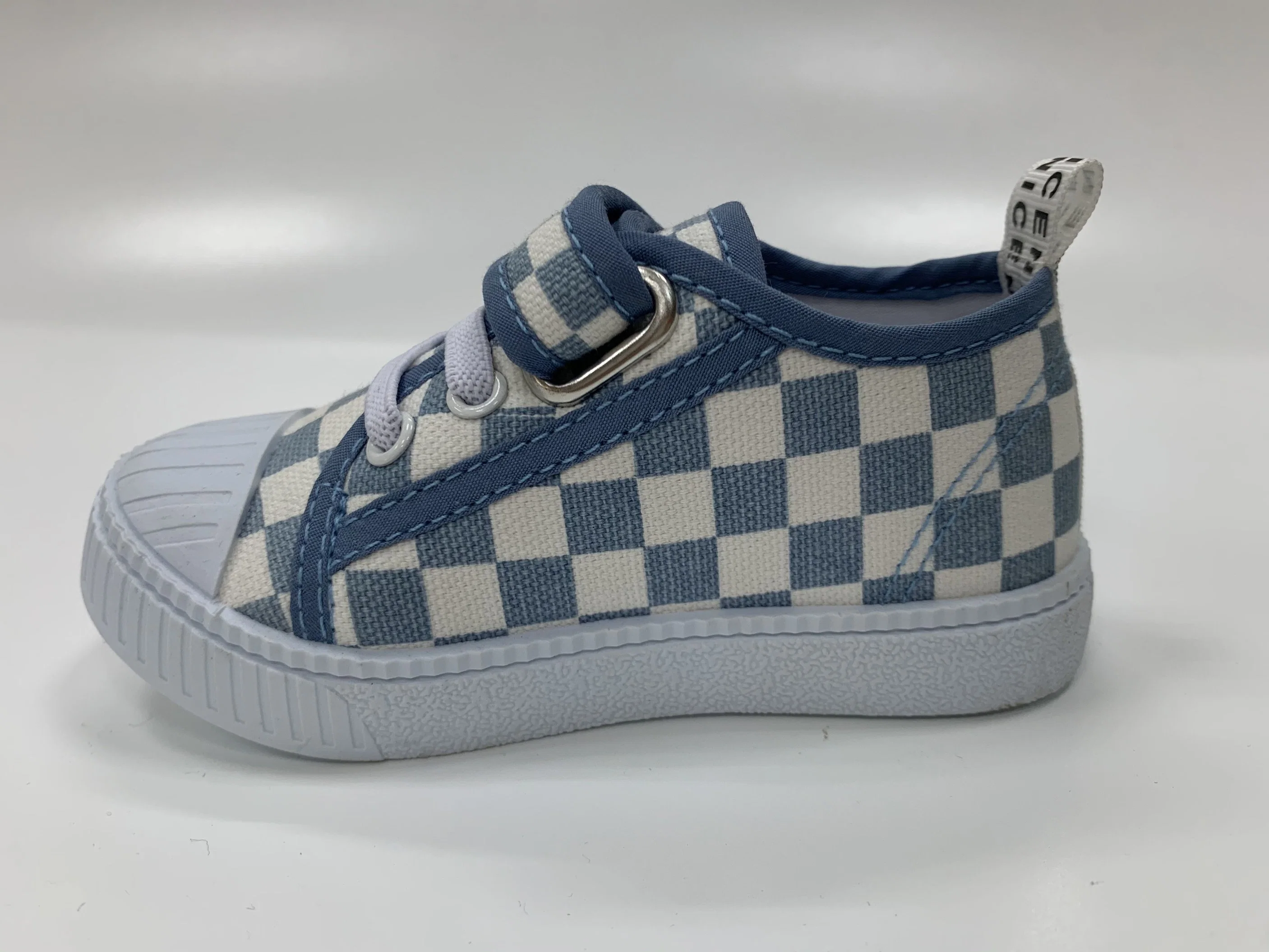 Trendy New Children's Shoes PVC Sole Plaid Style