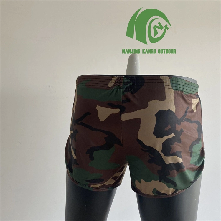 Kango Waterproofce Customized Logo Summer Running Shorts Colorful Camouflage Silkies Shorts Ranger Panties for Men and Women