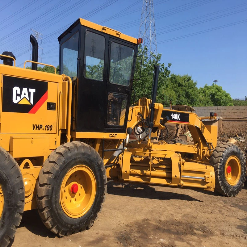 Used Cat 140K/140h/140g/14G/14K Motor Grader Original Japan, Secondhand Caterpiller Grader for Sal