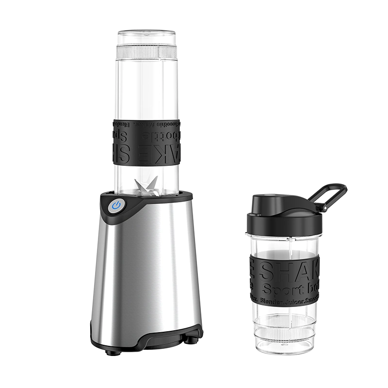 Portable Large Power Mixer Fruit Electric Hand Blender with 400ml Sport Bottle