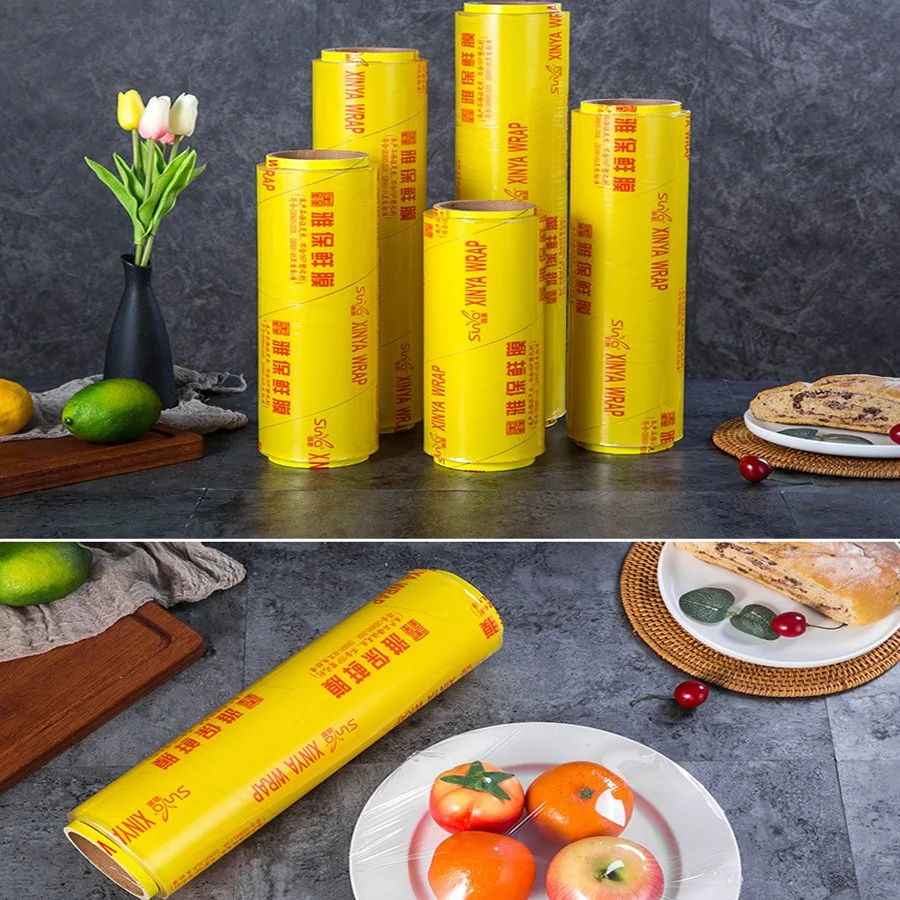 High quality/High cost performance  and Safety Non-Toxic Clear PVC Cling Film