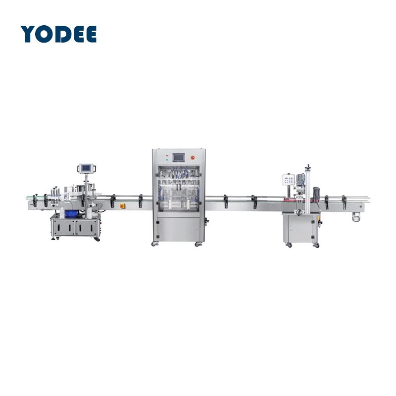 High Viscosity Automatic Cosmetic Beauty Cream Filling Capping Machine