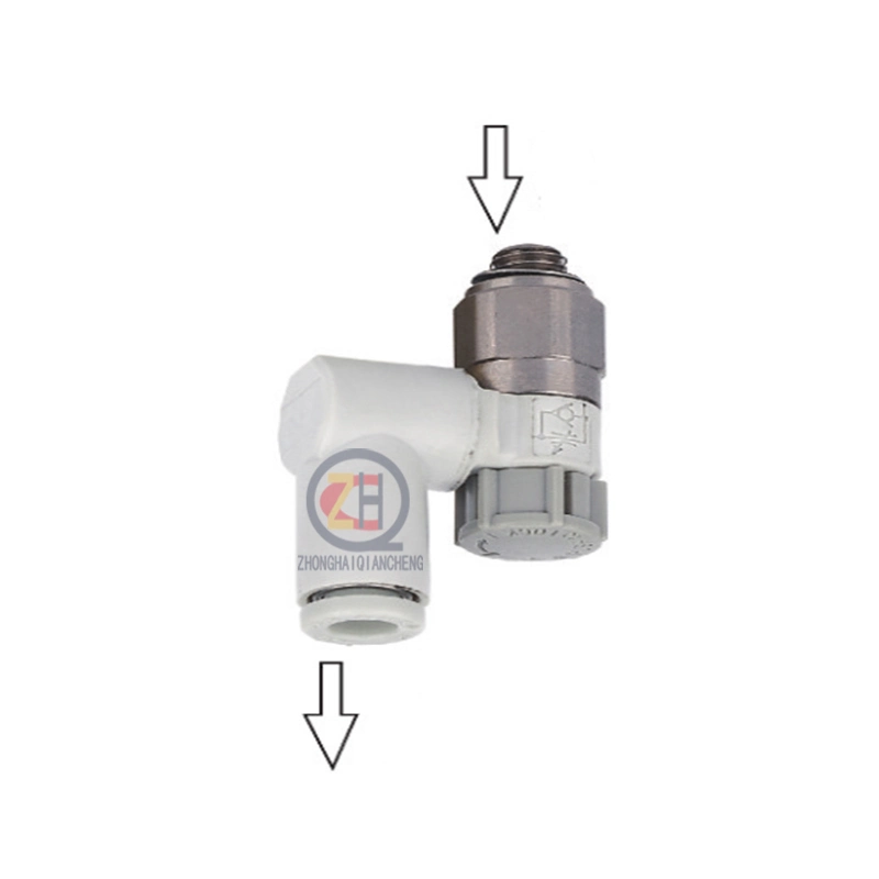 SMC Type Speed Control Valve as Series Quick Change Joint