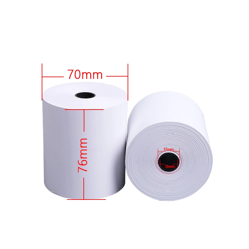 Credit Card Thermal Paper Rolls with Dark Image