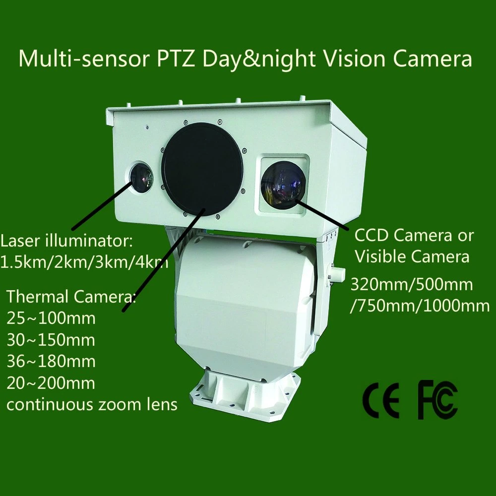 Safety City PTZ Three Sensor Day-Night Thermal Camera