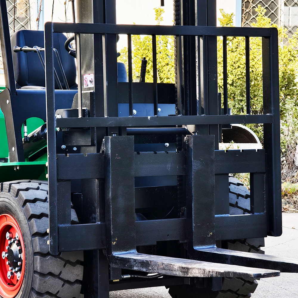 Novo modelo de 5 toneladas de capacidade de carga eléctrica - bateria de lítio, carro elevador automático/hidráulico Carro elevador do camião