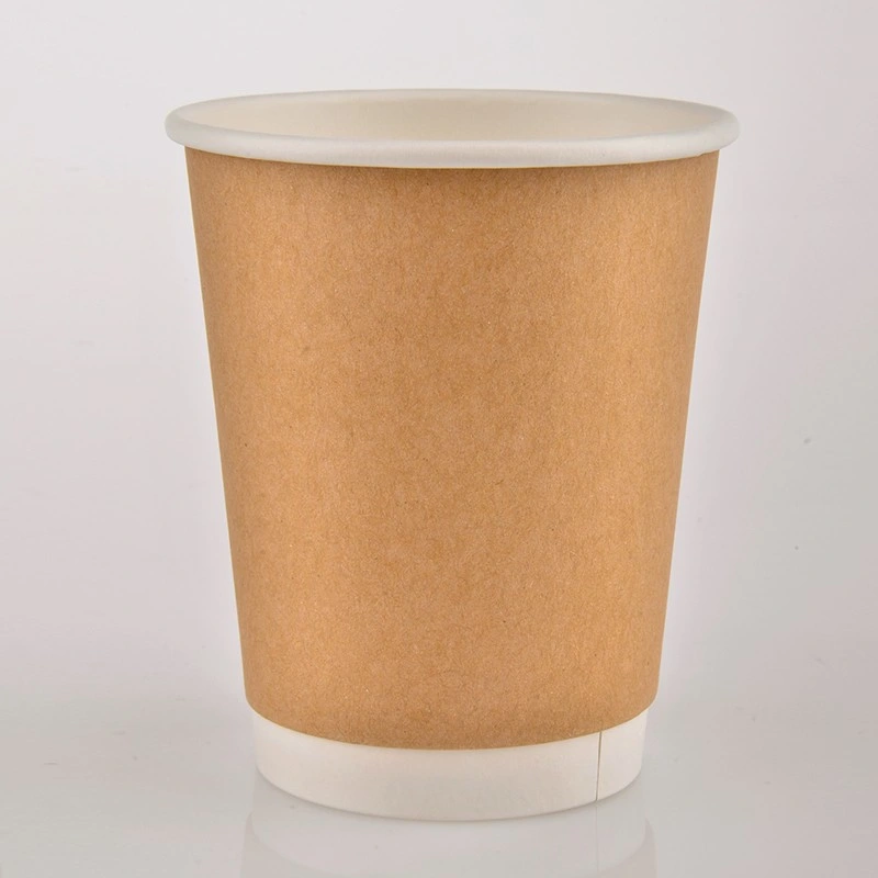 Eco Double Wall Coffee Cups 8oz 12oz 16oz Use Same Lid