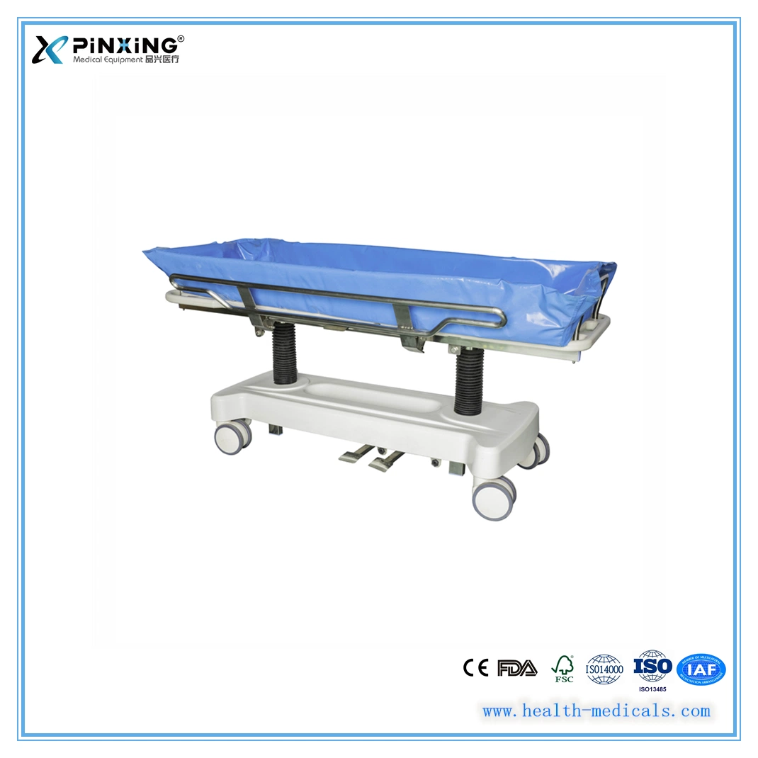 Metal Frame ISO13485 Approved Bed with Mattress Shower Trolley with Good Service