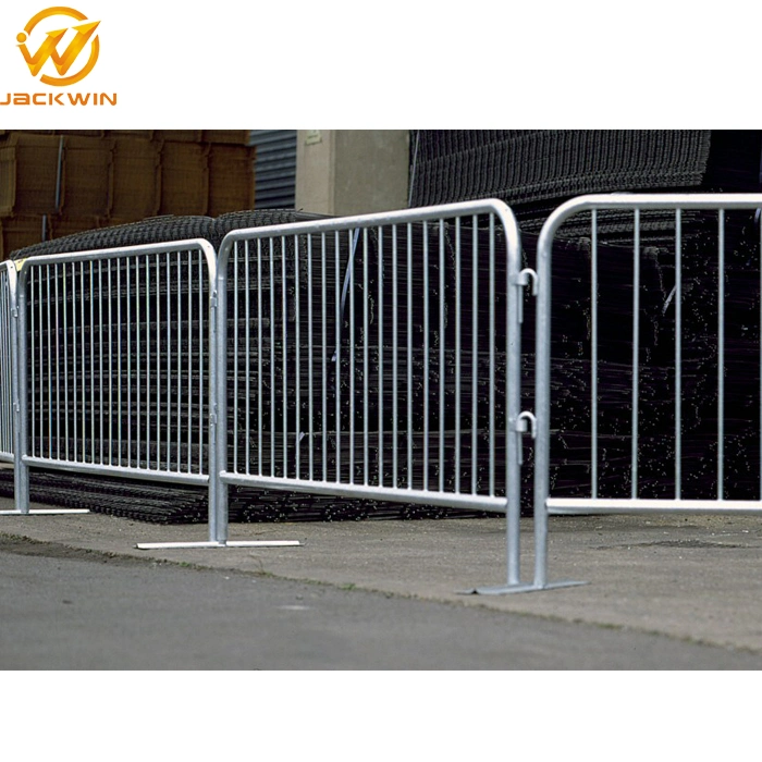 La alta calidad el control de multitudes barrera valla de malla galvanizada temporal