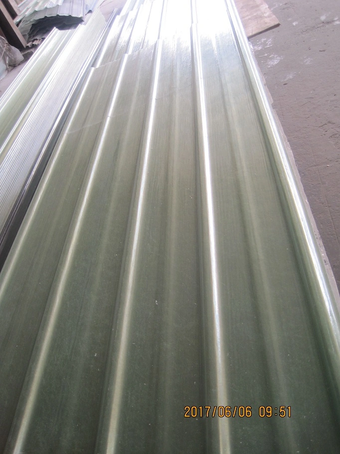 High quality/High cost performance  Transparent FRP Skylight Panel, FRP Roofing Sheets for European Market