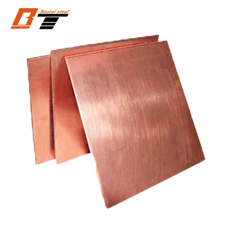 ASTM 1mm/3mm Thickness Cathode CuNi90 C10100 Cooper Sheet High Purity 99.99% Copper Plate