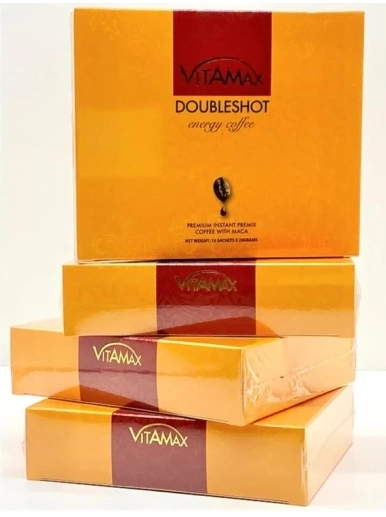 Оптом Vitamax DoubleShot Energy кофе для мужчин Premium Instant Premix С Maca