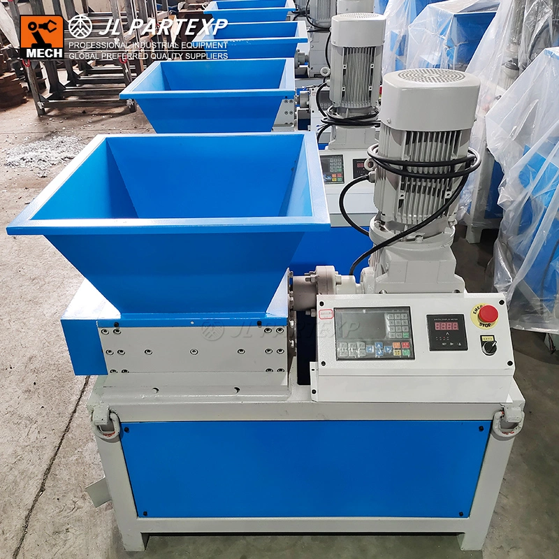 Free Blades Knives! ! ! Mini Compact Single Shaft Industrial Mechanical Waste Scrap Soft/Hard Plastic Pet/Water/Oil Bottle Recycling Grinder Crushing Machine