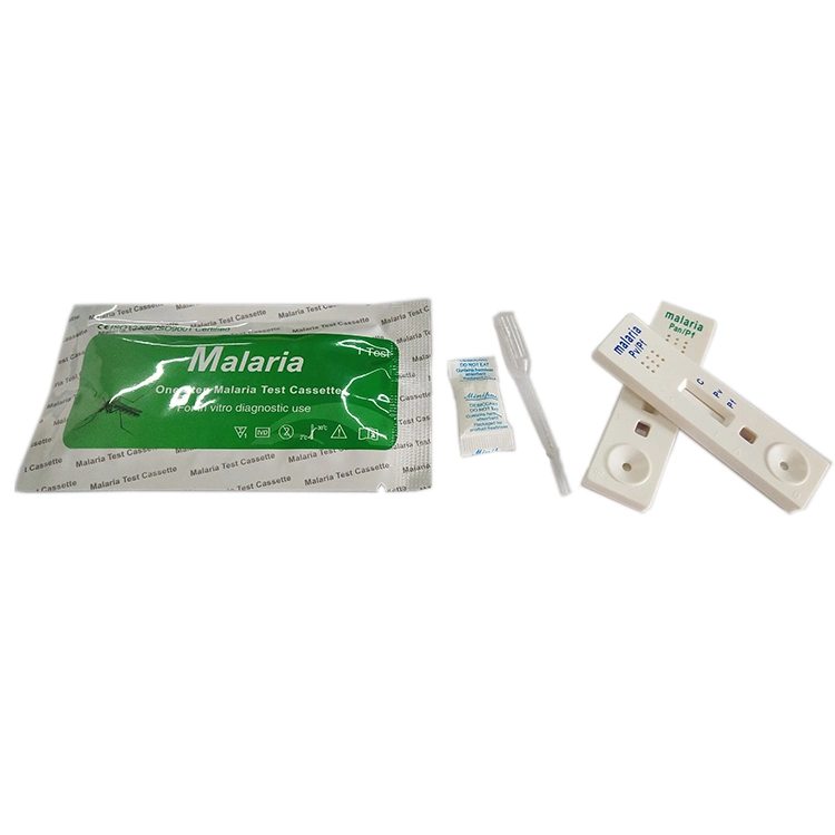Medical Diagnostic Blood Testing One Step Malaria Home Rapid Test Kit with Ce