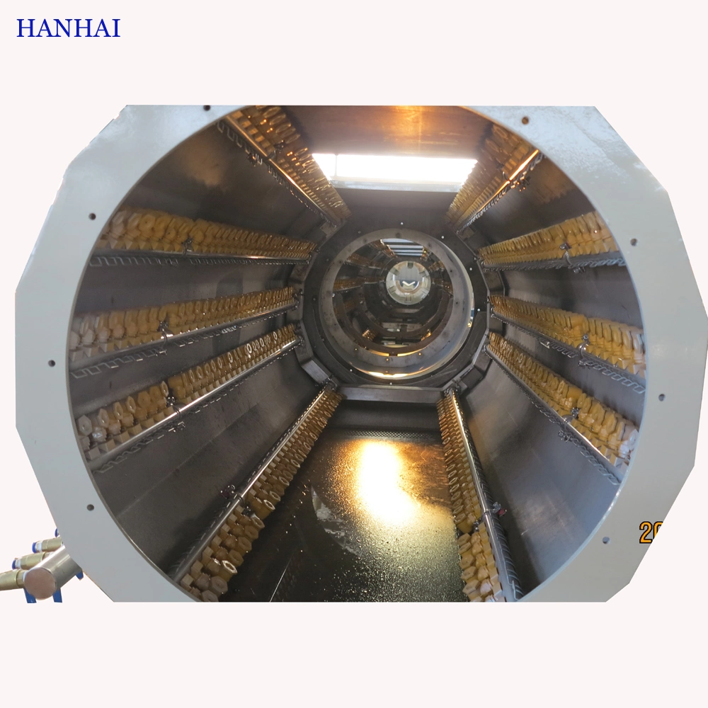 Drain Hose Reinforced Thermalplastic Co-Extrusion Automatic Double Layer Exhausting Pipe Making Machine