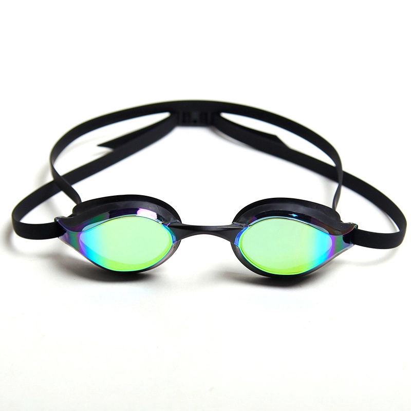 Factory Wholesale/Supplier Unisex Adult Swimming Goggle Waterproof Anti-Fog Silicone Goggles