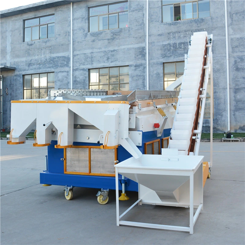 Agricultural Machinery Equipment Low Price Seed Wheat Length Grader Paddy Rice Cleaning Machine Gravity Separator Machine