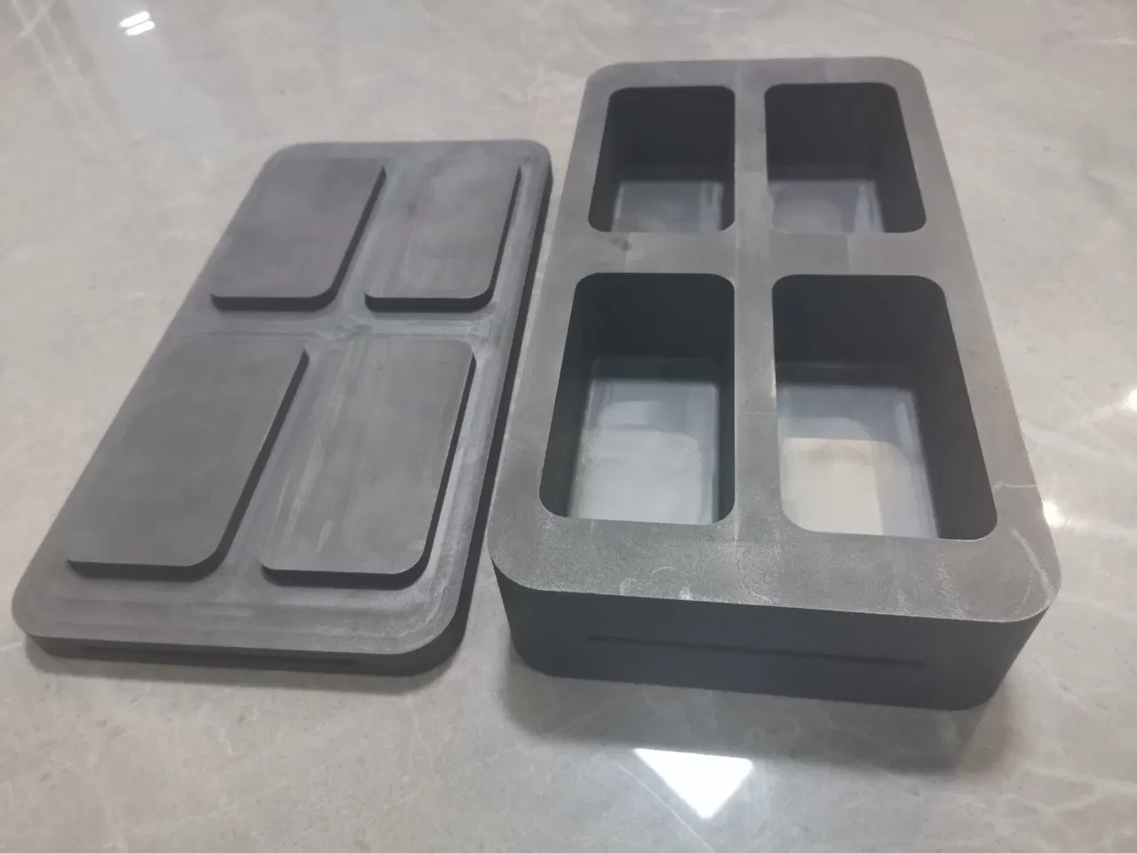 Ouzheng Hot Sale Customized Graphite Boat for Metal Smelt and Casting Graphite Mold