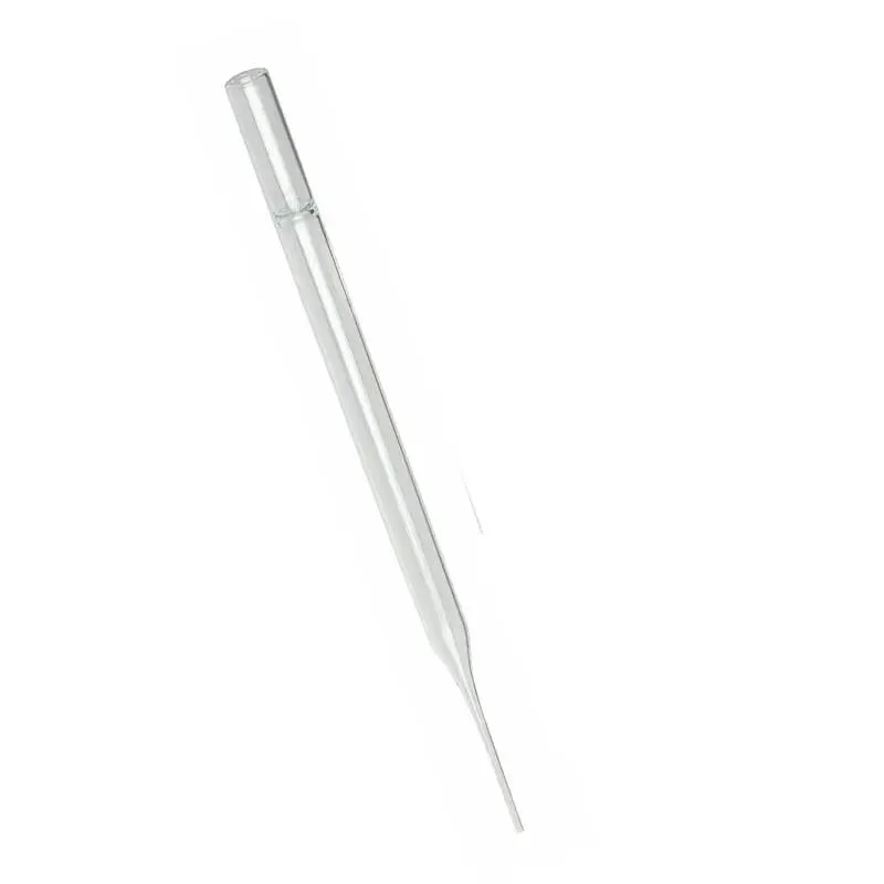 Laboratory Glassware 150mm 230mm Length Glass Transfer Pipette Borosilicate Glass Pasteur Pipette Dropper