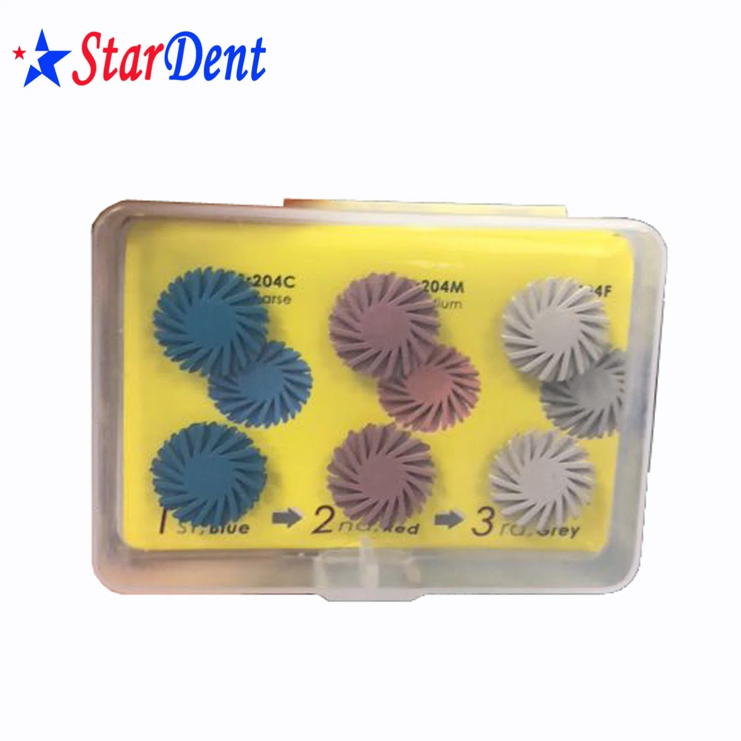 Dental Product Dental Composite Polisher Kit Ra/Three Colors