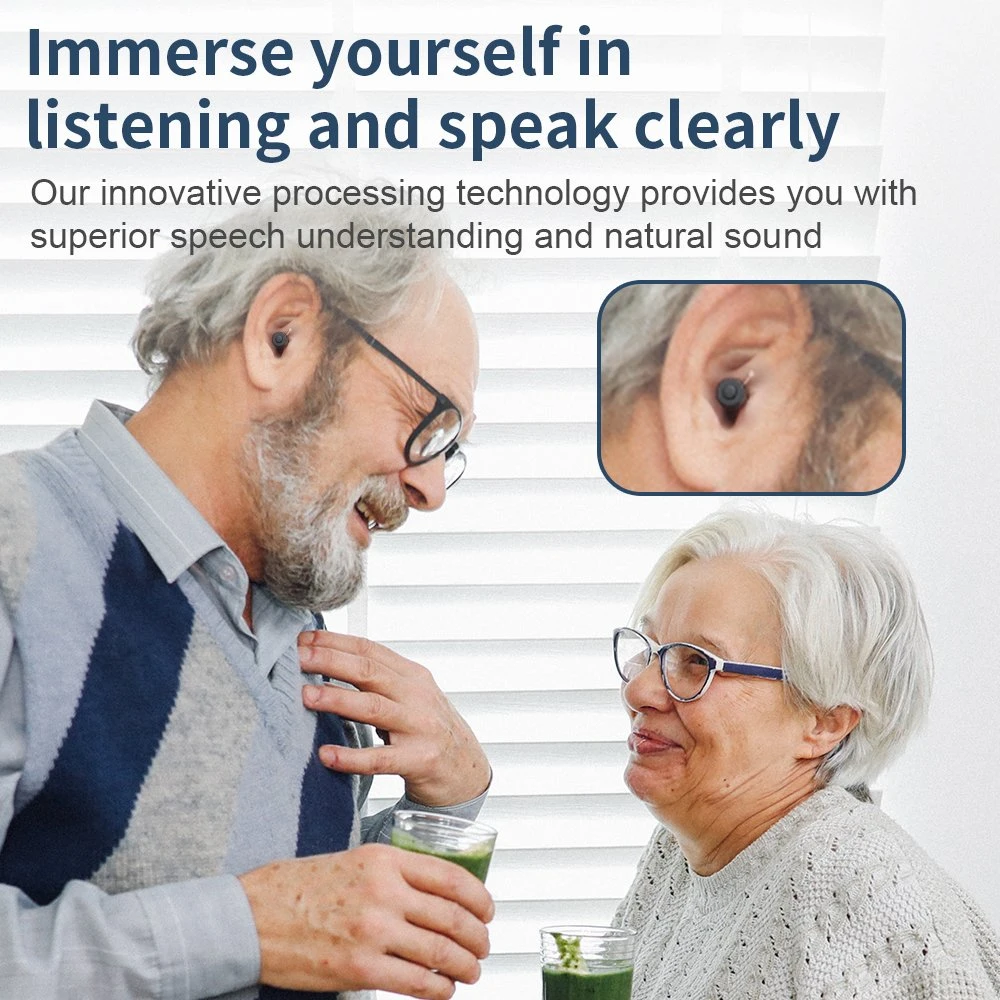 Rechargeable Digital Wireless with Bluetooth Itc Ite Hearing Aids