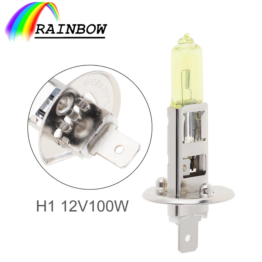 H1 12V 55W Universal Auto Car Headlamp Bulb 3200K Automobiles Quartz Halogen Headlight Light Lamp Fog Lamp High Beam