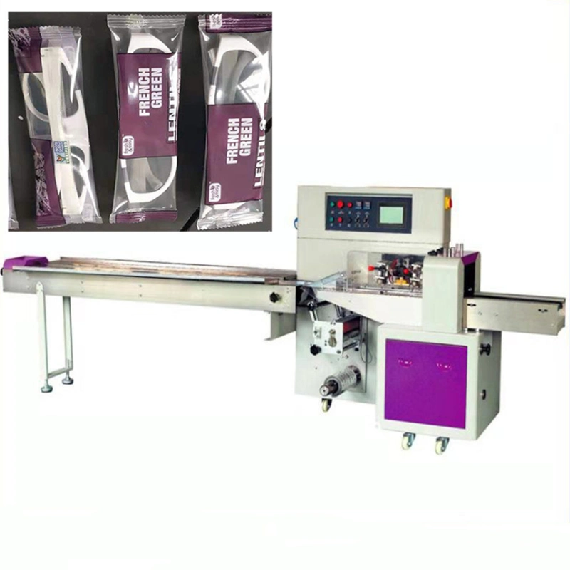 Automatic Horizontal Plastic Film Flow Pack Packing Machine Flow Wrap Machine Pillow Packaging Machine