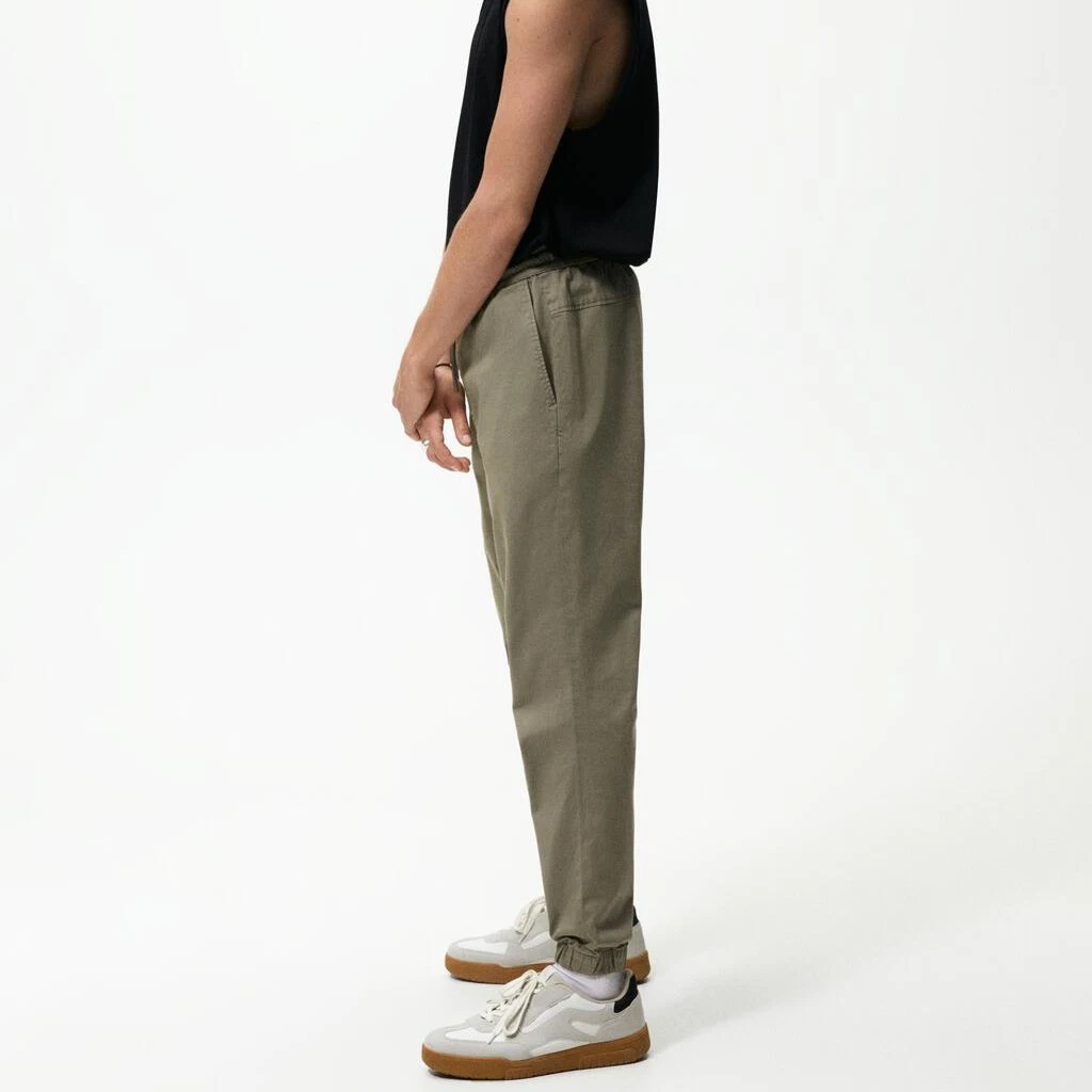 Cotton Jogging Woven Boy Trouser Men Hot Style Woven Pants